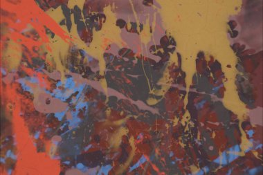 Grunge çağdaş sanat. El sanat yapılmış. renkli doku. Modern sanat. Yağlı boya darbeleri. Darbeleri. Sanatsal arka plan. Soyut resim tuval üzerine.