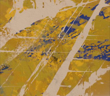 Grunge çağdaş sanat. El sanat yapılmış. renkli doku. Modern sanat. Yağlı boya darbeleri. Darbeleri. Sanatsal arka plan. Soyut resim tuval üzerine.