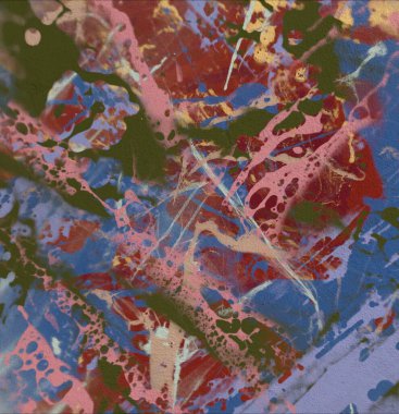 Grunge çağdaş sanat. El sanat yapılmış. renkli doku. Modern sanat. Yağlı boya darbeleri. Darbeleri. Sanatsal arka plan. Soyut resim tuval üzerine.