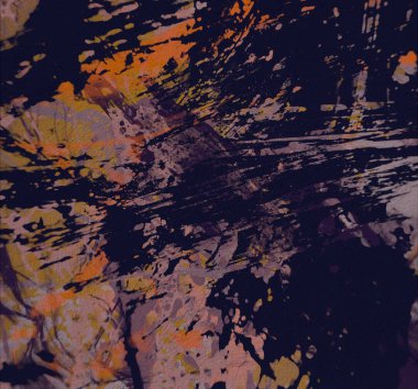 Grunge çağdaş sanat. El sanat yapılmış. renkli doku. Modern sanat. Yağlı boya darbeleri. Darbeleri. Sanatsal arka plan. Soyut resim tuval üzerine.