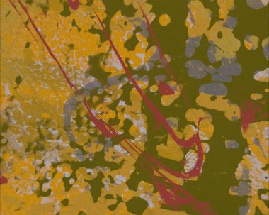 Grunge çağdaş sanat. El sanat yapılmış. renkli doku. Modern sanat. Yağlı boya darbeleri. Darbeleri. Sanatsal arka plan. Soyut resim tuval üzerine.