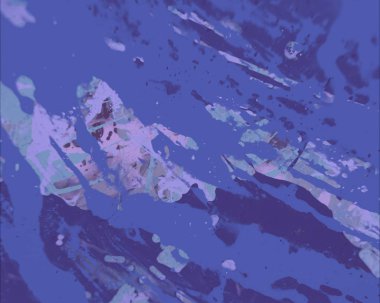 Grunge çağdaş sanat. El sanat yapılmış. renkli doku. Modern sanat. Yağlı boya darbeleri. Darbeleri. Sanatsal arka plan. Soyut resim tuval üzerine.