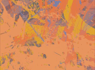 Grunge çağdaş sanat. El sanat yapılmış. renkli doku. Modern sanat. Yağlı boya darbeleri. Darbeleri. Sanatsal arka plan. Soyut resim tuval üzerine.