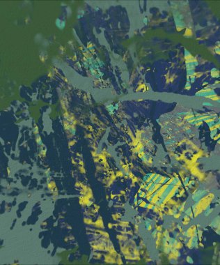 Grunge çağdaş sanat. El sanat yapılmış. renkli doku. Modern sanat. Yağlı boya darbeleri. Darbeleri. Sanatsal arka plan. Soyut resim tuval üzerine.