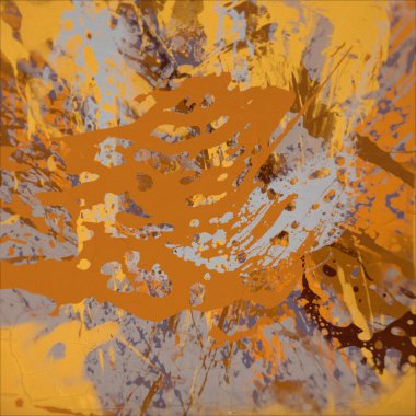 Grunge çağdaş sanat. El sanat yapılmış. renkli doku. Modern sanat. Yağlı boya darbeleri. Darbeleri. Sanatsal arka plan. Soyut resim tuval üzerine.