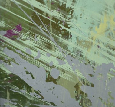 Grunge çağdaş sanat. El sanat yapılmış. renkli doku. Modern sanat. Yağlı boya darbeleri. Darbeleri. Sanatsal arka plan. Soyut resim tuval üzerine.