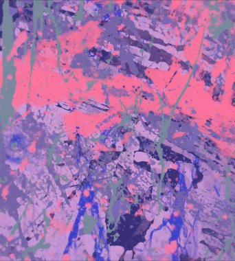 Grunge çağdaş sanat. El sanat yapılmış. renkli doku. Modern sanat. Yağlı boya darbeleri. Darbeleri. Sanatsal arka plan. Soyut resim tuval üzerine.