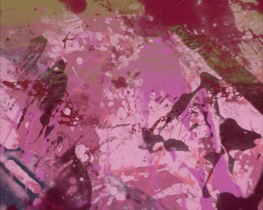 Grunge çağdaş sanat. El sanat yapılmış. renkli doku. Modern sanat. Yağlı boya darbeleri. Darbeleri. Sanatsal arka plan. Soyut resim tuval üzerine.