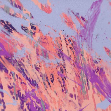 Grunge çağdaş sanat. El sanat yapılmış. renkli doku. Modern sanat. Yağlı boya darbeleri. Darbeleri. Sanatsal arka plan. Soyut resim tuval üzerine.