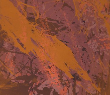 Grunge çağdaş sanat. El sanat yapılmış. renkli doku. Modern sanat. Yağlı boya darbeleri. Darbeleri. Sanatsal arka plan. Soyut resim tuval üzerine.