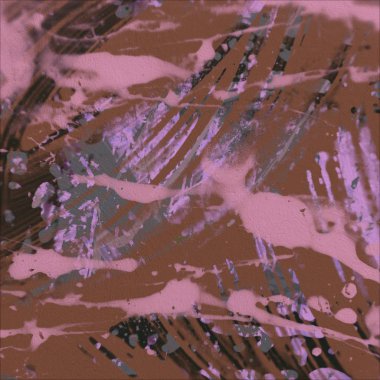 Grunge çağdaş sanat. El sanat yapılmış. renkli doku. Modern sanat. Yağlı boya darbeleri. Darbeleri. Sanatsal arka plan. Soyut resim tuval üzerine.