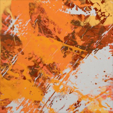 Grunge çağdaş sanat. El sanat yapılmış. renkli doku. Modern sanat. Yağlı boya darbeleri. Darbeleri. Sanatsal arka plan. Soyut resim tuval üzerine.