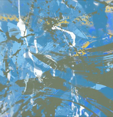 Grunge çağdaş sanat. El sanat yapılmış. renkli doku. Modern sanat. Yağlı boya darbeleri. Darbeleri. Sanatsal arka plan. Soyut resim tuval üzerine.