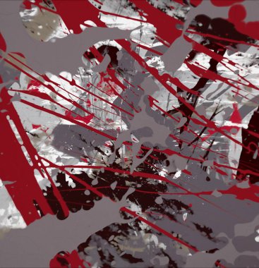 Grunge çağdaş sanat. El sanat yapılmış. renkli doku. Modern sanat. Yağlı boya darbeleri. Darbeleri. Sanatsal arka plan. Soyut resim tuval üzerine.