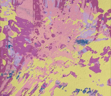 Grunge çağdaş sanat. El sanat yapılmış. renkli doku. Modern sanat. Yağlı boya darbeleri. Darbeleri. Sanatsal arka plan. Soyut resim tuval üzerine.