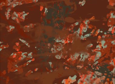 Grunge çağdaş sanat. El sanat yapılmış. renkli doku. Modern sanat. Yağlı boya darbeleri. Darbeleri. Sanatsal arka plan. Soyut resim tuval üzerine.