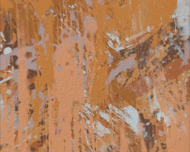 Grunge çağdaş sanat. El sanat yapılmış. renkli doku. Modern sanat. Yağlı boya darbeleri. Darbeleri. Sanatsal arka plan. Soyut resim tuval üzerine.