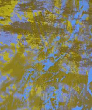 Grunge çağdaş sanat. El sanat yapılmış. renkli doku. Modern sanat. Yağlı boya darbeleri. Darbeleri. Sanatsal arka plan. Soyut resim tuval üzerine.