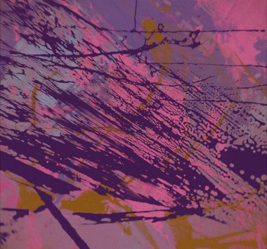 Grunge çağdaş sanat. El sanat yapılmış. renkli doku. Modern sanat. Yağlı boya darbeleri. Darbeleri. Sanatsal arka plan. Soyut resim tuval üzerine.