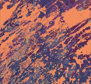 Grunge çağdaş sanat. El sanat yapılmış. renkli doku. Modern sanat. Yağlı boya darbeleri. Darbeleri. Sanatsal arka plan. Soyut resim tuval üzerine.