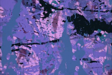 Grunge çağdaş sanat. El sanat yapılmış. renkli doku. Modern sanat. Yağlı boya darbeleri. Darbeleri. Sanatsal arka plan. Soyut resim tuval üzerine.