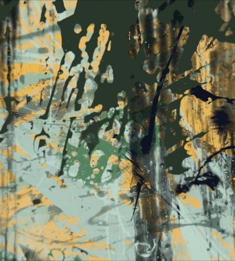 Grunge çağdaş sanat. El sanat yapılmış. renkli doku. Modern sanat. Yağlı boya darbeleri. Darbeleri. Sanatsal arka plan. Soyut resim tuval üzerine.