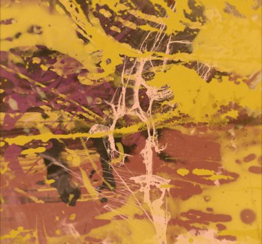 Grunge çağdaş sanat. El sanat yapılmış. renkli doku. Modern sanat. Yağlı boya darbeleri. Darbeleri. Sanatsal arka plan. Soyut resim tuval üzerine.