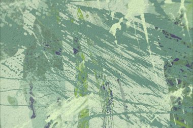 Grunge çağdaş sanat. El sanat yapılmış. renkli doku. Modern sanat. Yağlı boya darbeleri. Darbeleri. Sanatsal arka plan. Soyut resim tuval üzerine.