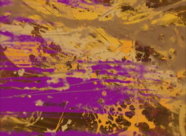Grunge çağdaş sanat. El sanat yapılmış. renkli doku. Modern sanat. Yağlı boya darbeleri. Darbeleri. Sanatsal arka plan. Soyut resim tuval üzerine.