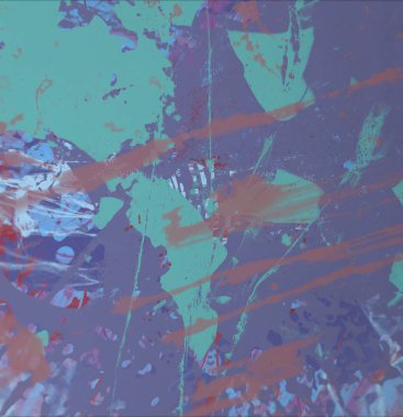 Grunge çağdaş sanat. El sanat yapılmış. renkli doku. Modern sanat. Yağlı boya darbeleri. Darbeleri. Sanatsal arka plan. Soyut resim tuval üzerine.
