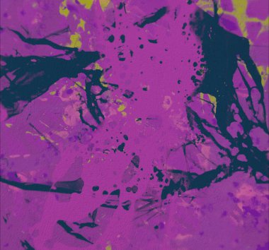 Grunge çağdaş sanat. El sanat yapılmış. renkli doku. Modern sanat. Yağlı boya darbeleri. Darbeleri. Sanatsal arka plan. Soyut resim tuval üzerine.