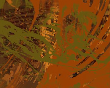 Grunge çağdaş sanat. El sanat yapılmış. renkli doku. Modern sanat. Yağlı boya darbeleri. Darbeleri. Sanatsal arka plan. Soyut resim tuval üzerine.
