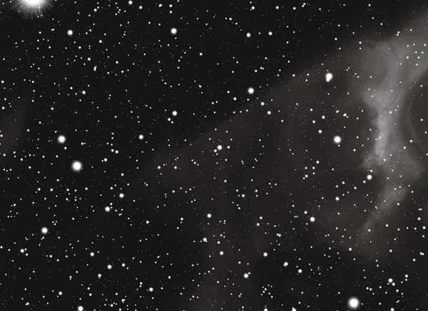 Céu Noturno Com Estrelas Fundo Preto Modelo Espaço Escuro Astronomia