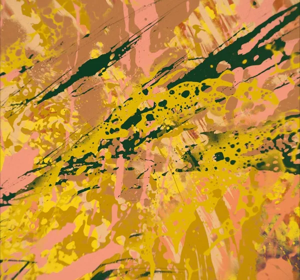 Grunge Arte Contemporânea Arte Feita Mão Textura Colorida Arte Moderna — Fotografia de Stock