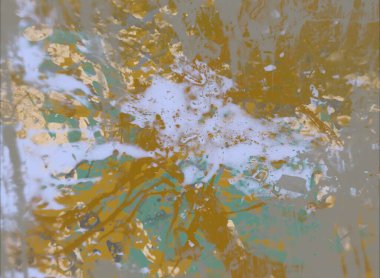 Grunge çağdaş sanat. El sanat yapılmış. renkli doku. Modern sanat. Yağlı boya darbeleri. Darbeleri. Sanatsal arka plan. Soyut resim tuval üzerine.