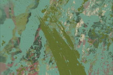 Grunge çağdaş sanat. El sanat yapılmış. renkli doku. Modern sanat. Yağlı boya darbeleri. Darbeleri. Sanatsal arka plan. Soyut resim tuval üzerine.