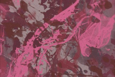 Grunge çağdaş sanat. El sanat yapılmış. renkli doku. Modern sanat. Yağlı boya darbeleri. Darbeleri. Sanatsal arka plan. Soyut resim tuval üzerine.