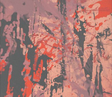 Grunge çağdaş sanat. El sanat yapılmış. renkli doku. Modern sanat. Yağlı boya darbeleri. Darbeleri. Sanatsal arka plan. Soyut resim tuval üzerine.