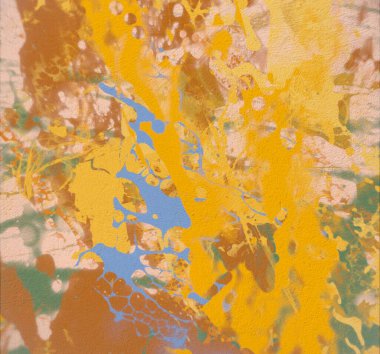 Grunge çağdaş sanat. El sanat yapılmış. renkli doku. Modern sanat. Yağlı boya darbeleri. Darbeleri. Sanatsal arka plan. Soyut resim tuval üzerine.