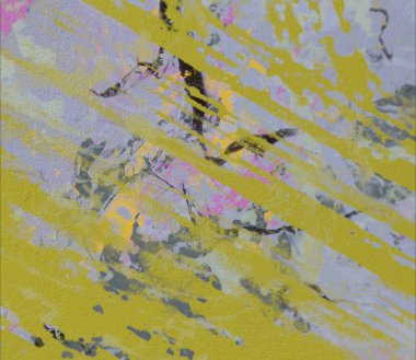 Grunge çağdaş sanat. El sanat yapılmış. renkli doku. Modern sanat. Yağlı boya darbeleri. Darbeleri. Sanatsal arka plan. Soyut resim tuval üzerine.