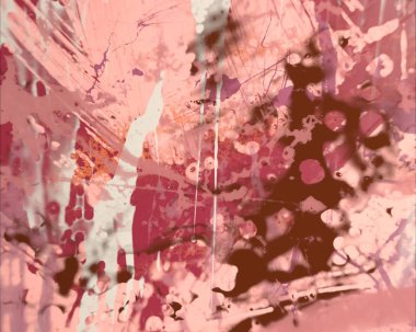 Grunge çağdaş sanat. El sanat yapılmış. renkli doku. Modern sanat. Yağlı boya darbeleri. Darbeleri. Sanatsal arka plan. Soyut resim tuval üzerine.