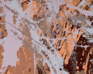 Grunge çağdaş sanat. El sanat yapılmış. renkli doku. Modern sanat. Yağlı boya darbeleri. Darbeleri. Sanatsal arka plan. Soyut resim tuval üzerine.