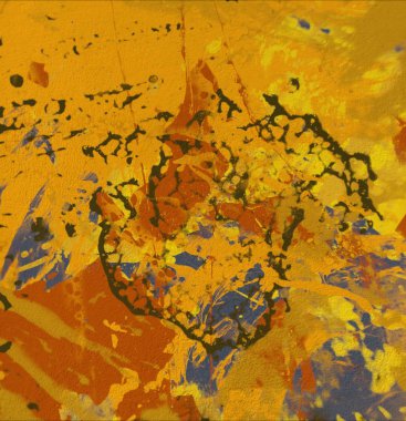 Grunge çağdaş sanat. El sanat yapılmış. renkli doku. Modern sanat. Yağlı boya darbeleri. Darbeleri. Sanatsal arka plan. Soyut resim tuval üzerine.