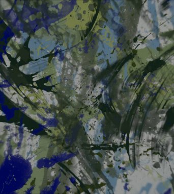 Grunge çağdaş sanat. El sanat yapılmış. renkli doku. Modern sanat. Yağlı boya darbeleri. Darbeleri. Sanatsal arka plan. Soyut resim tuval üzerine.