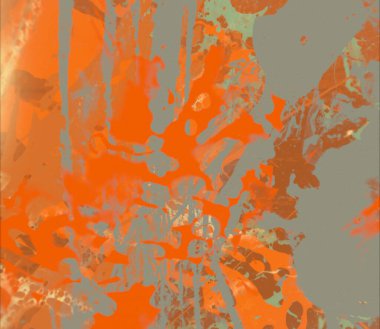 Grunge çağdaş sanat. El sanat yapılmış. renkli doku. Modern sanat. Yağlı boya darbeleri. Darbeleri. Sanatsal arka plan. Soyut resim tuval üzerine.