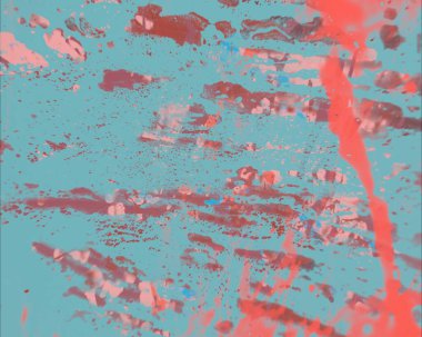 Grunge çağdaş sanat. El sanat yapılmış. renkli doku. Modern sanat. Yağlı boya darbeleri. Darbeleri. Sanatsal arka plan. Soyut resim tuval üzerine.