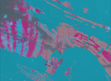 Grunge çağdaş sanat. El sanat yapılmış. renkli doku. Modern sanat. Yağlı boya darbeleri. Darbeleri. Sanatsal arka plan. Soyut resim tuval üzerine.