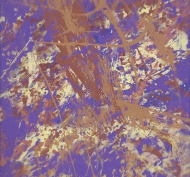 Grunge çağdaş sanat. El sanat yapılmış. renkli doku. Modern sanat. Yağlı boya darbeleri. Darbeleri. Sanatsal arka plan. Soyut resim tuval üzerine.