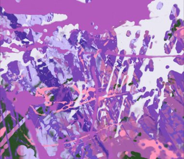 Grunge çağdaş sanat. El sanat yapılmış. renkli doku. Modern sanat. Yağlı boya darbeleri. Darbeleri. Sanatsal arka plan. Soyut resim tuval üzerine.