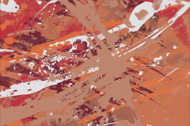 Grunge çağdaş sanat. El sanat yapılmış. renkli doku. Modern sanat. Yağlı boya darbeleri. Darbeleri. Sanatsal arka plan. Soyut resim tuval üzerine.